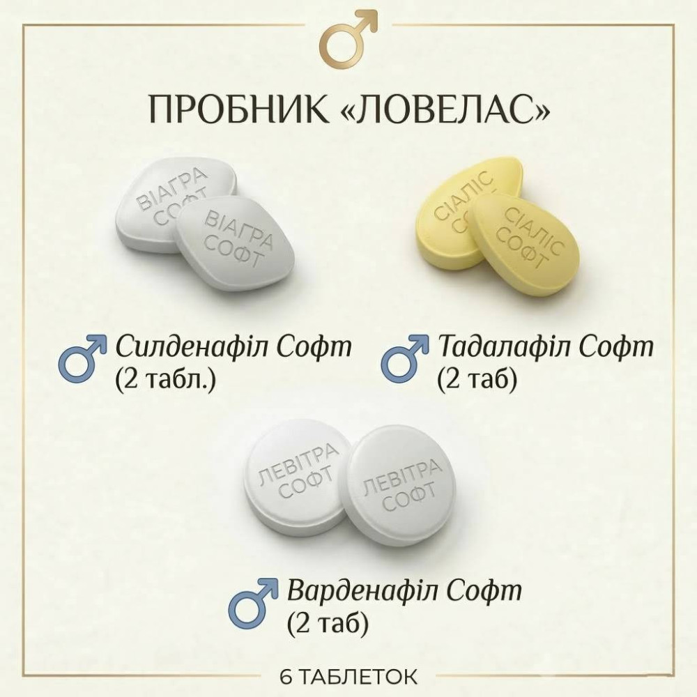 Набір для потенції тим, кому потрібен швидкий ефект