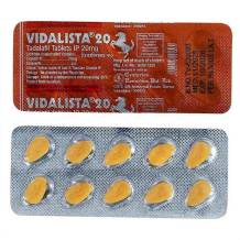 Vidalista 20 мг — тадалафіл з ефектом до 36 годин, купити | CNDM