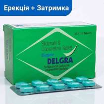 Super Delgra: силденафил 100 мг + дапоксетин 60 мг