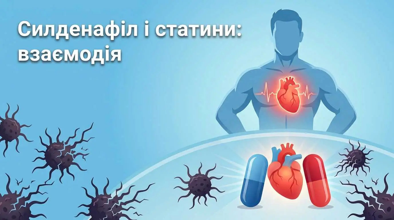 Силденафіл і статини: взаємодія